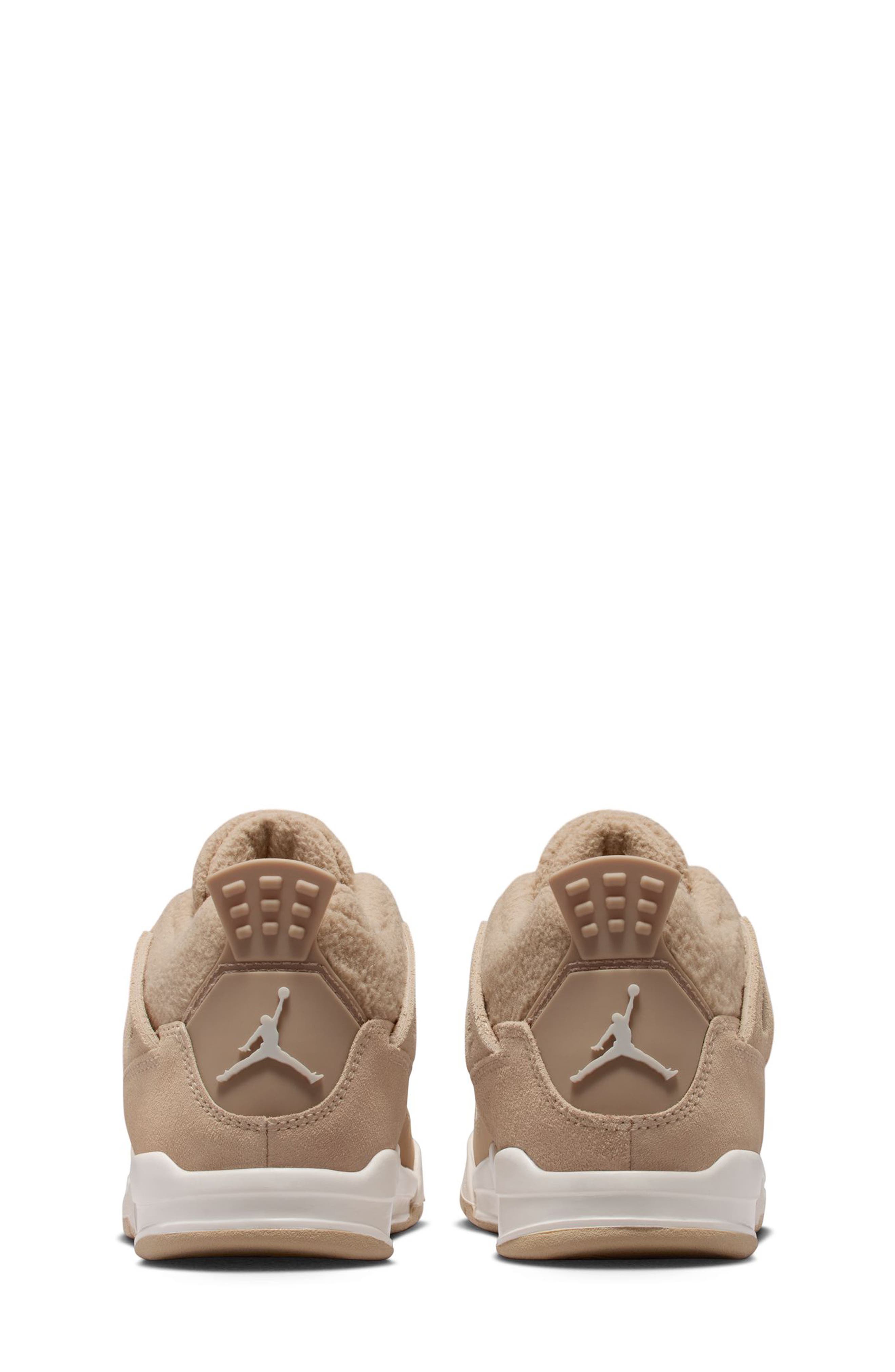 Nike Kids' Jordan 4 Retro Sneaker, Alternate, color, 200 Hemp/Ltowbr