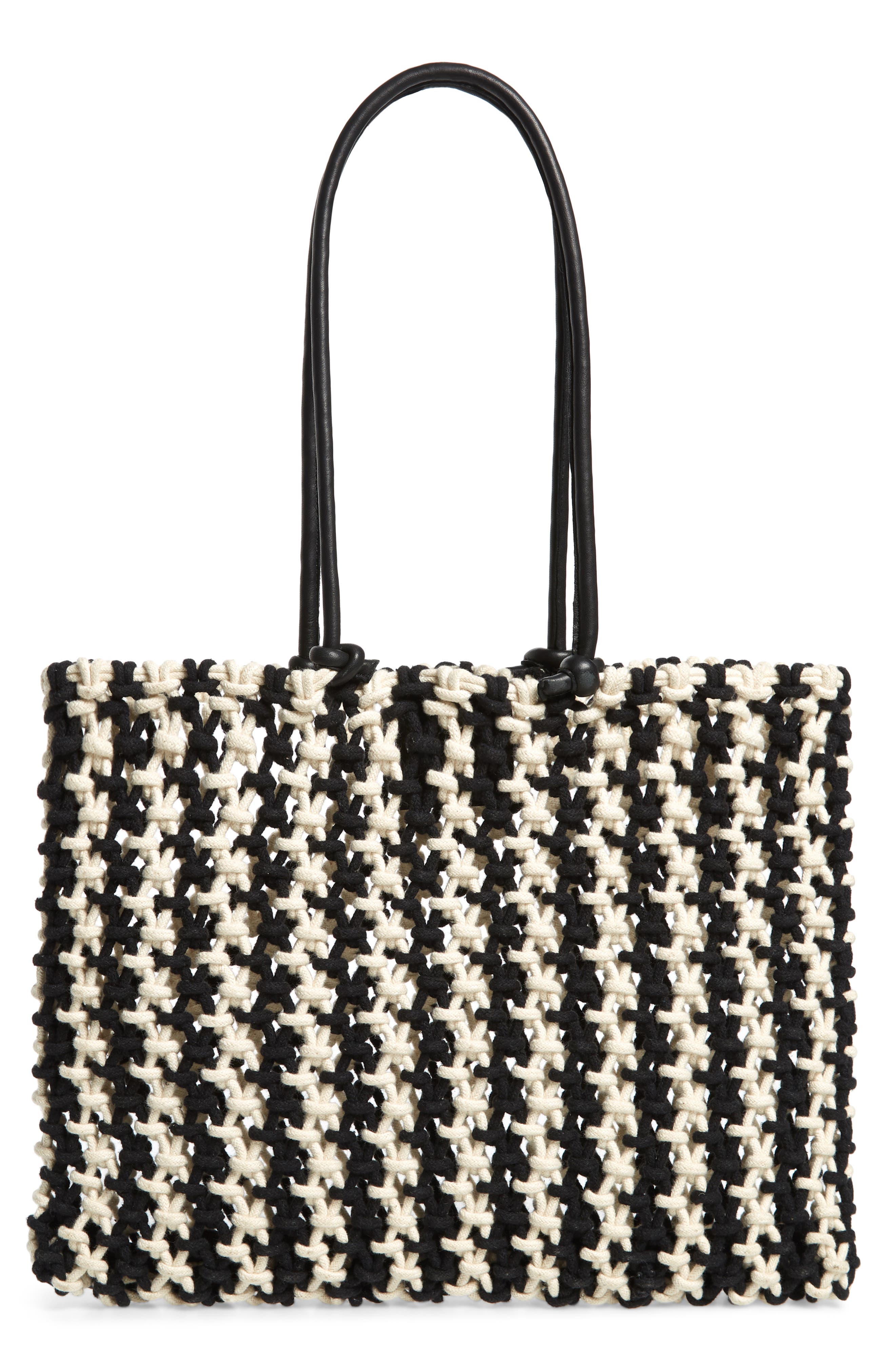 Clare V. Sandy Net Tote, Alternate, color, 