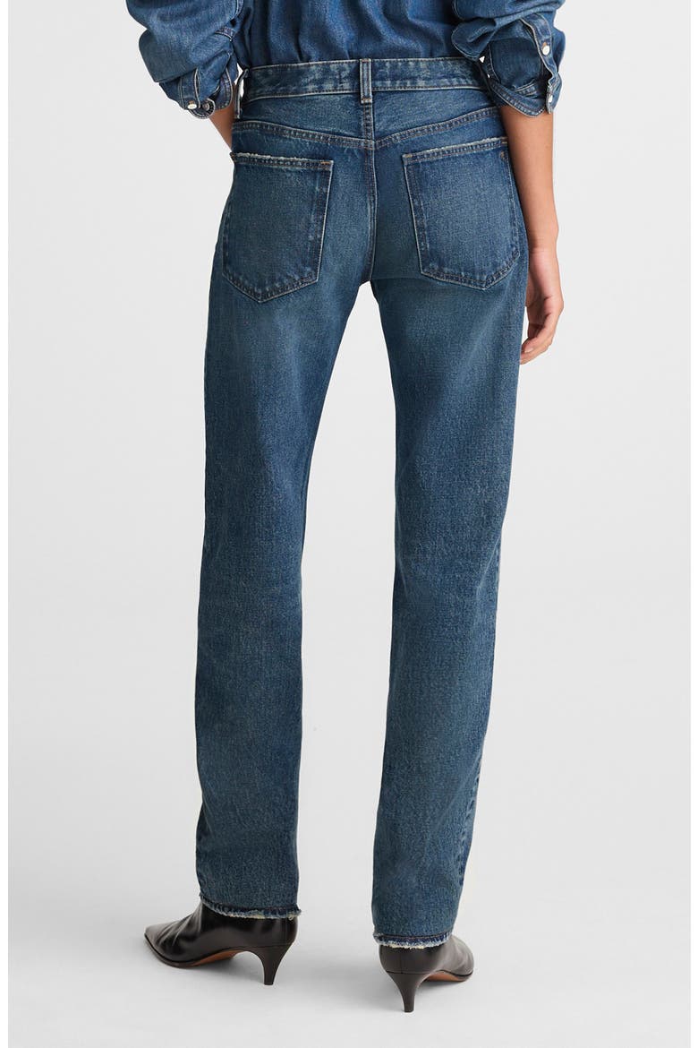 The Dean Easy Straight Leg Jeans, Alternate, color, GREENDALE WASH