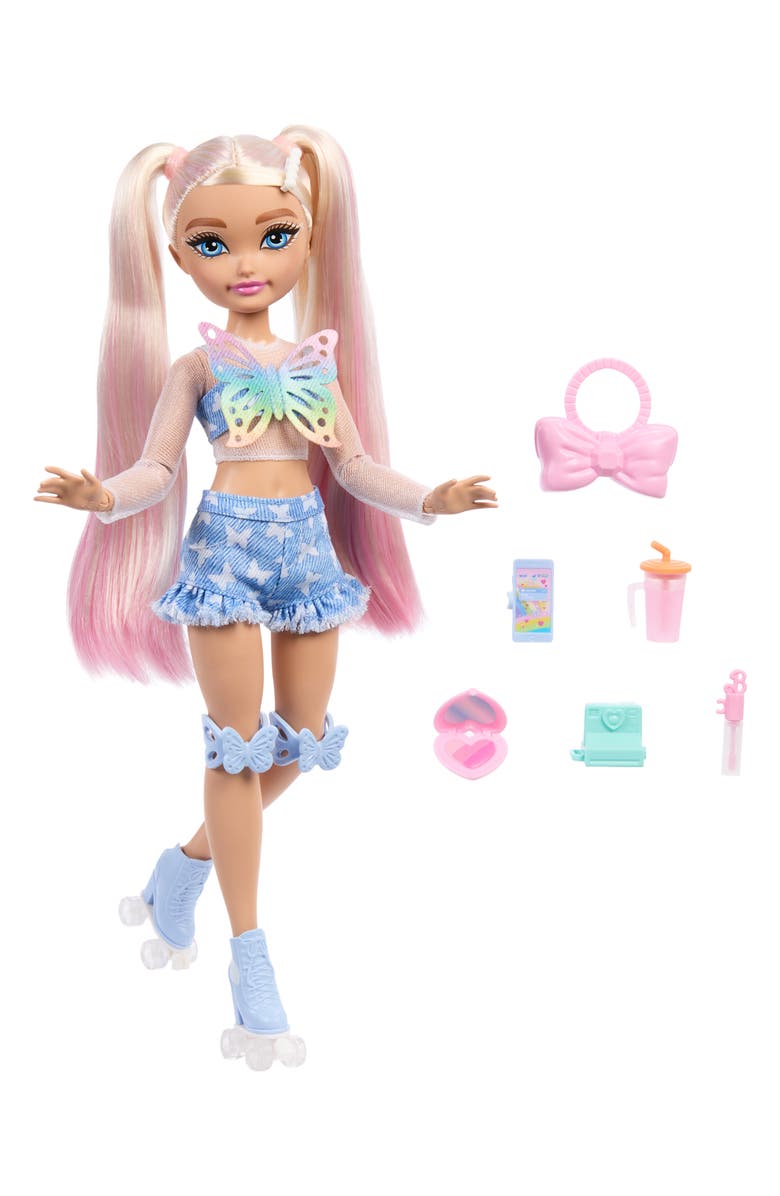Mattel Barbie<sup>®</sup> Dream Besties Skate Party Malibu Doll, Main, color,
