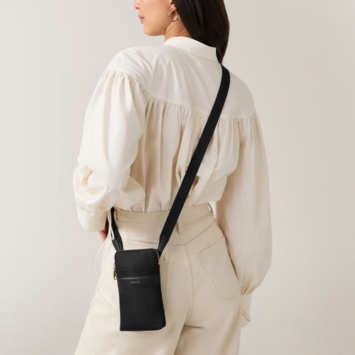 Radley London Holland Park Medium Zip Around Phone Crossbody Bag In Black