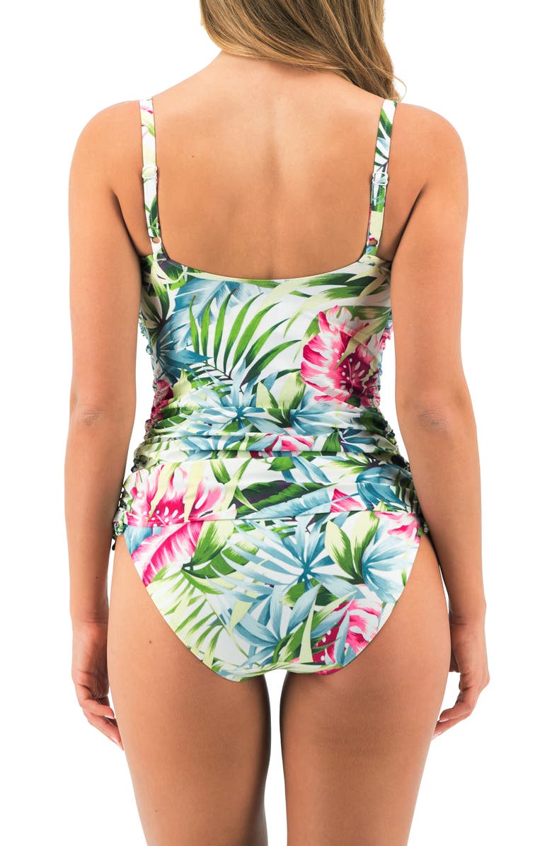 Fantasie Langkawi Underwire Twist Front Tankini Top, Alternate, color, 