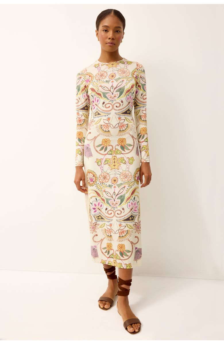 Marie Oliver Vaughn Dress, Main, color, Haven