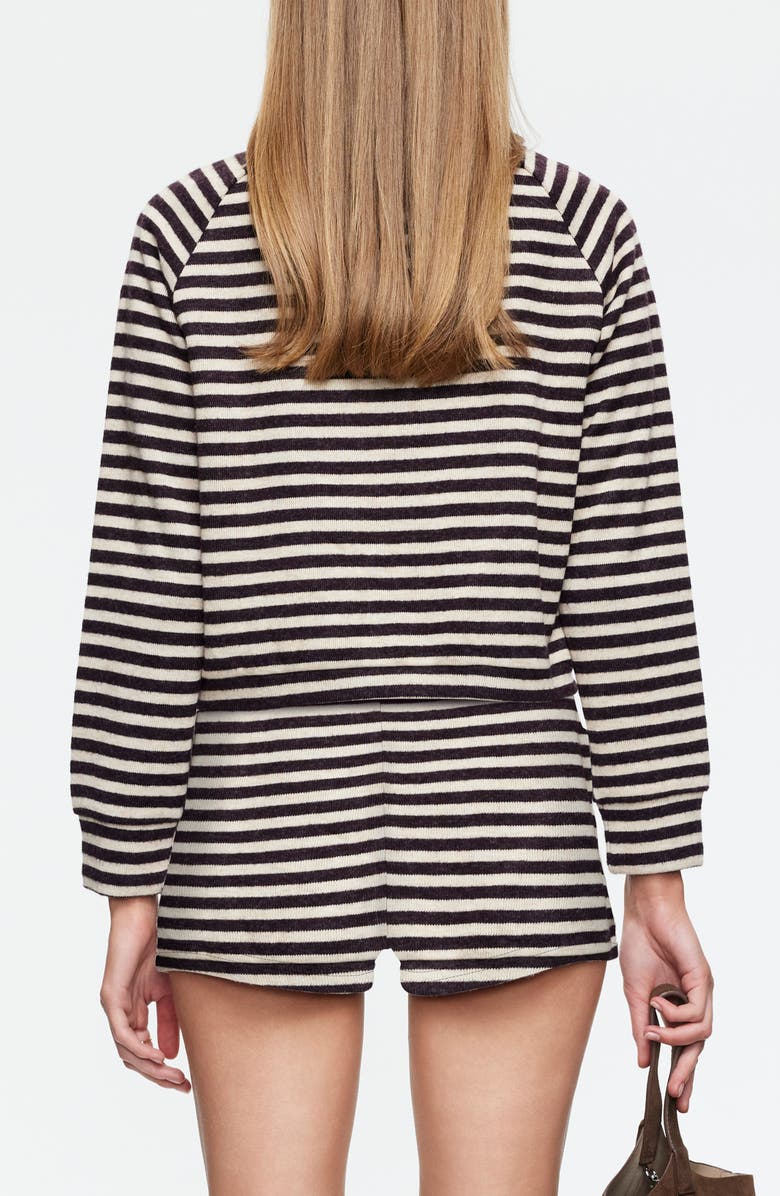 LIONESS Bloom Knit Jacket, Alternate, color, Beige Chocolate