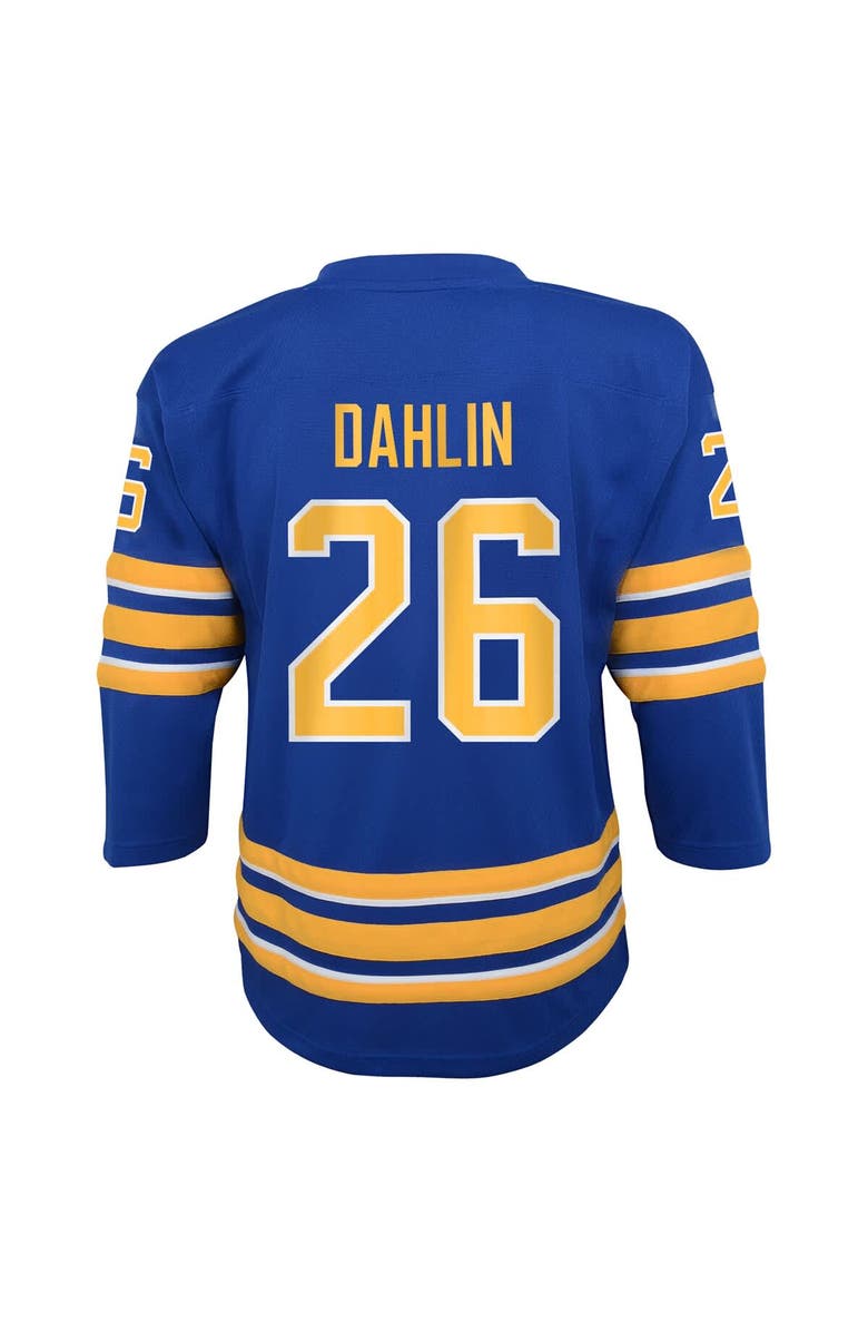 Outerstuff Youth Rasmus Dahlin Navy Buffalo Sabres Home Replica Player Jersey, Alternate, color, Navy