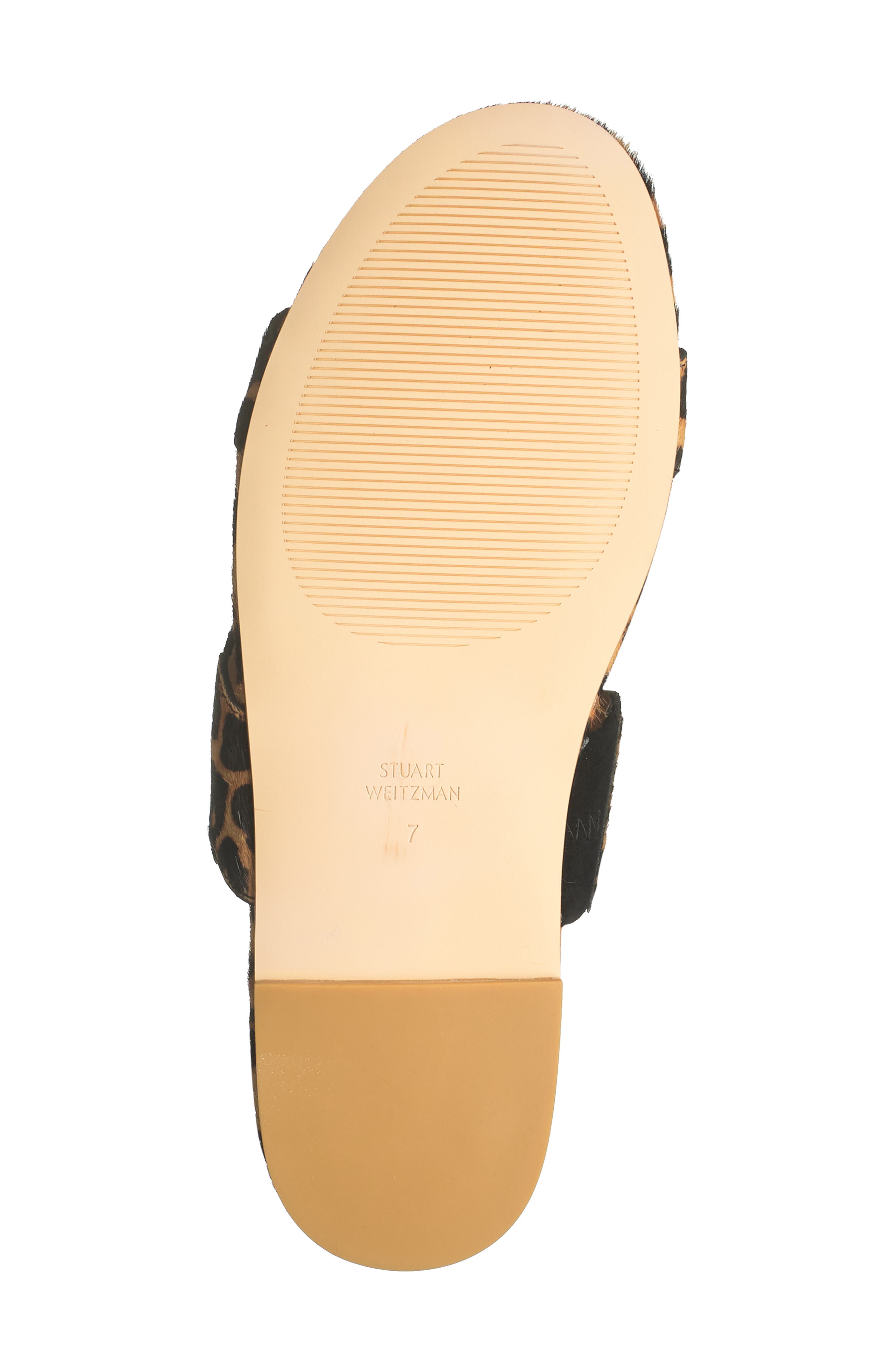 Stuart Weitzman Santorini Scallop Slide Sandal, Alternate, color, 