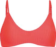 Maaji Flame Coral Liberties Reversible Bikini Top