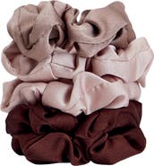 Kitsch Satin 5-Pack Sleep Scrunchies