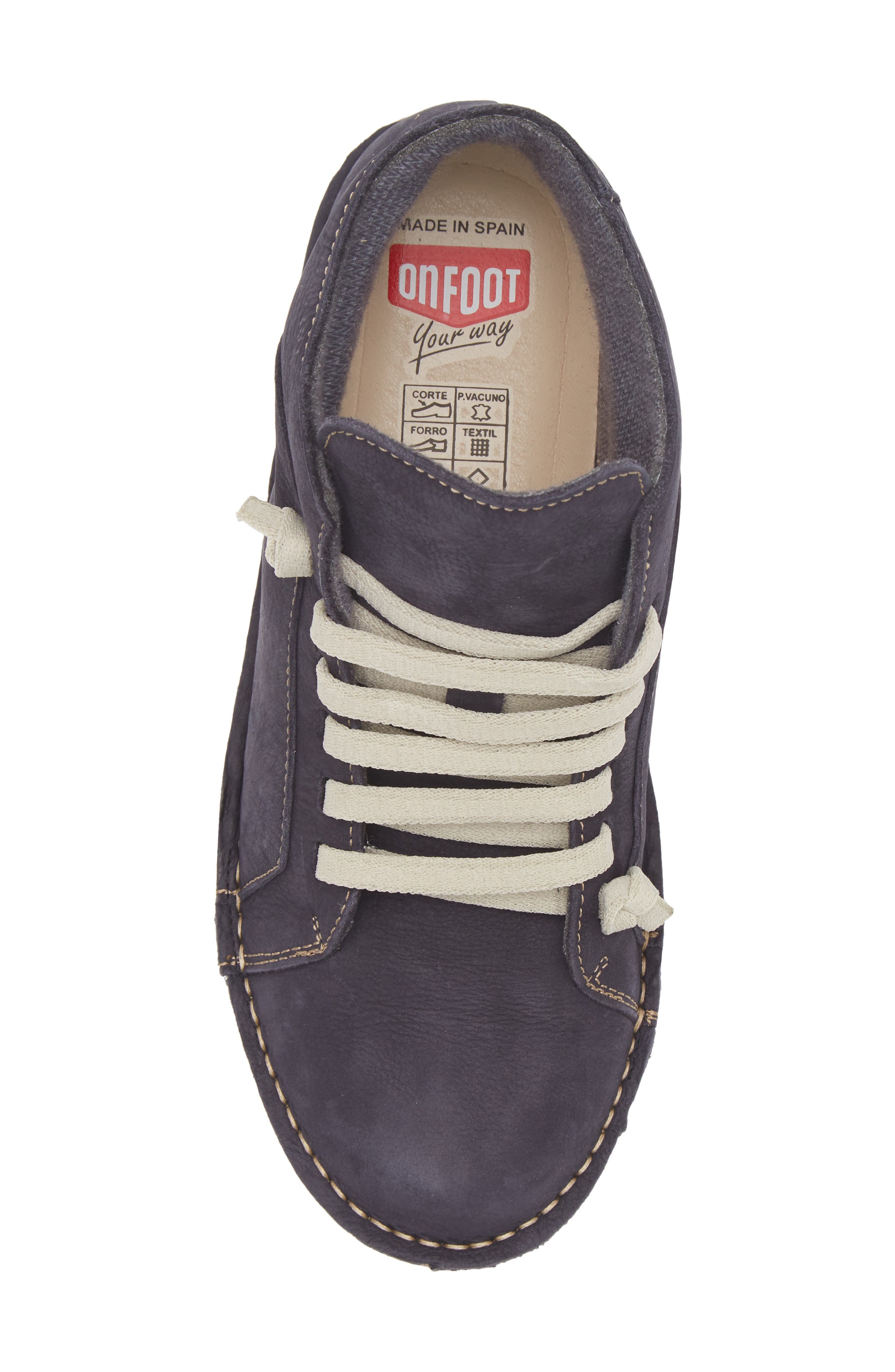 On Foot Touch Sneaker Boot, Alternate, color, Marino