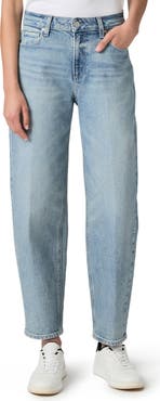 PAIGE Alexis High Waist Ankle Barrel Jeans
