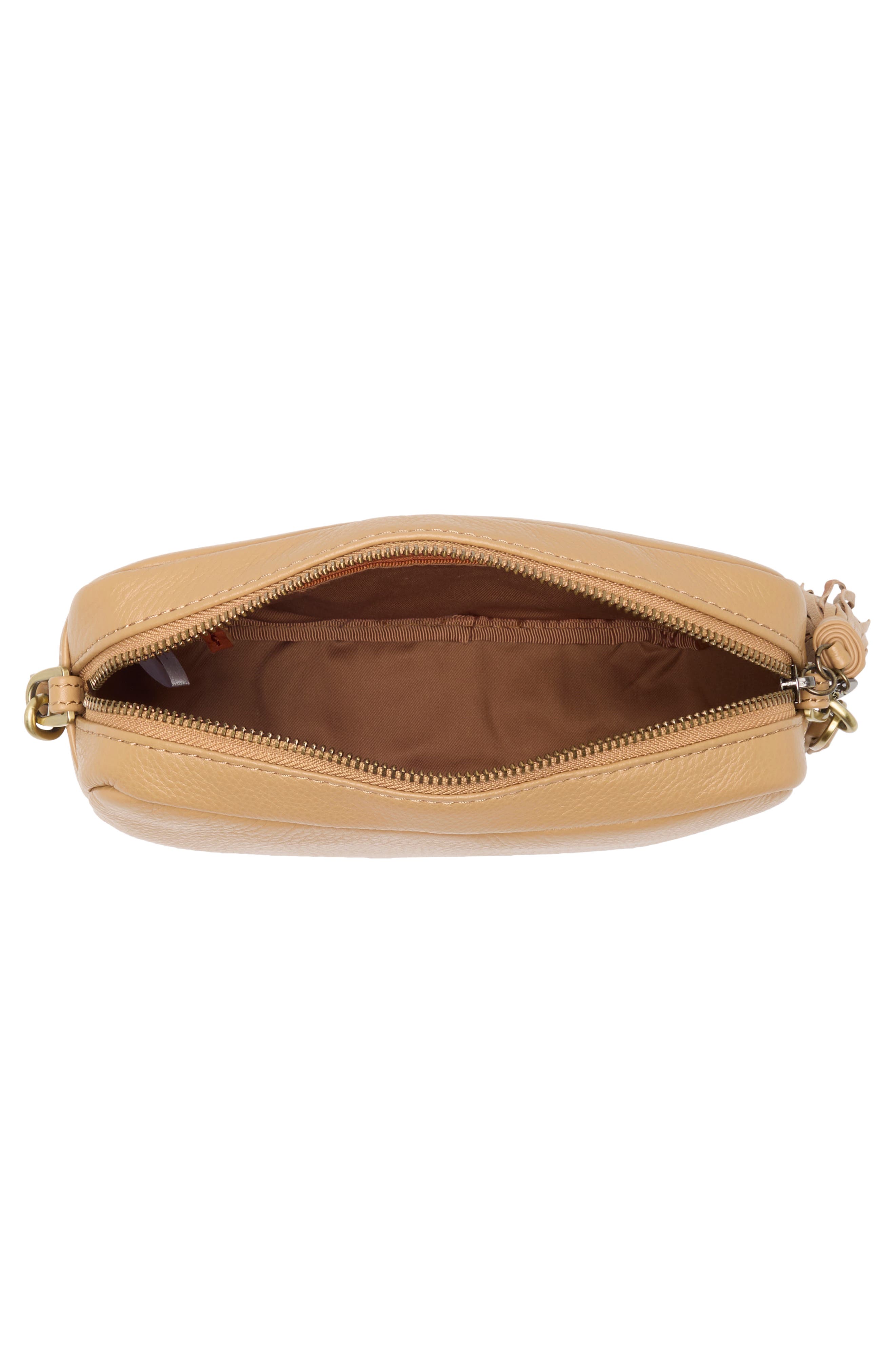 HOBO Renny Tassel Camera Crossbody Bag, Alternate, color, Tan Cinnamon