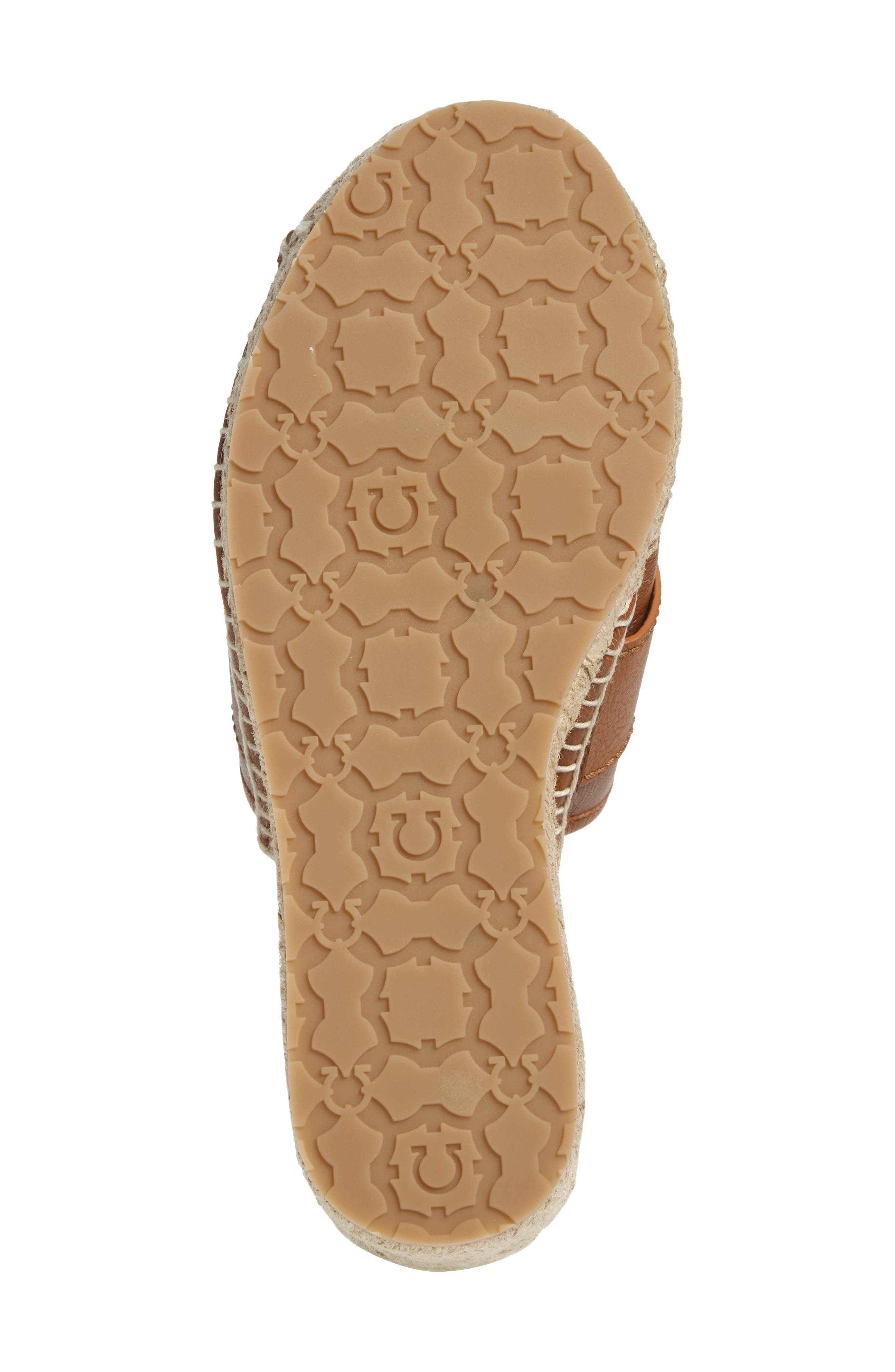 FERRAGAMO Espadrille Wedge Sandal, Alternate, color, 