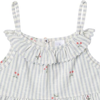 Ruffle Top and Shorts Set