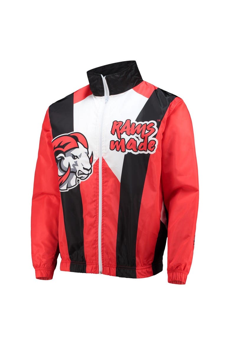 Men's Tones of Melanin Red Winston-Salem State Rams Anorak Full-Zip Jacket, Alternate, color, Red