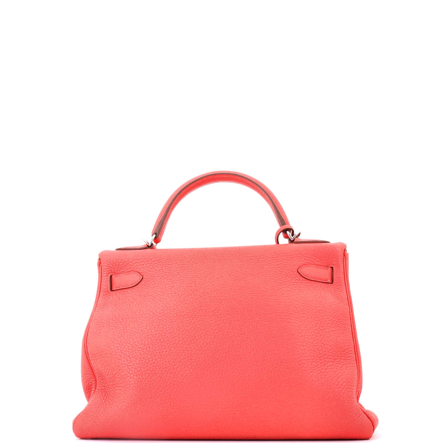 Kelly Handbag Pink Clemence with Palladium Hardware 32, Alternate, color, Pink