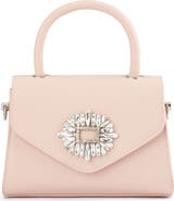 Olga Berg Alejandra Embellished Top Handle Bag