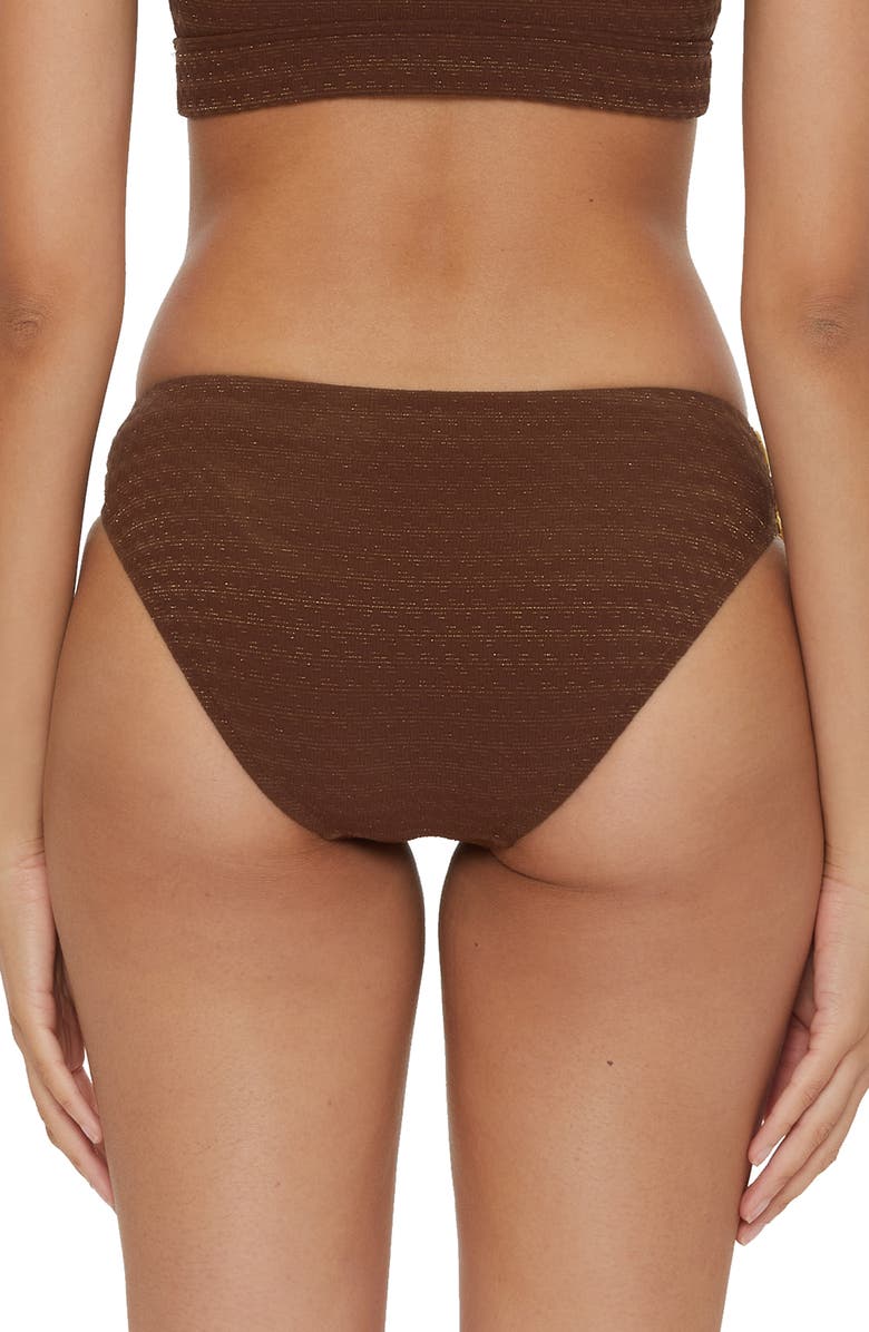 Trina Turk Glimmer Hipster Bikini Bottoms, Alternate, color,