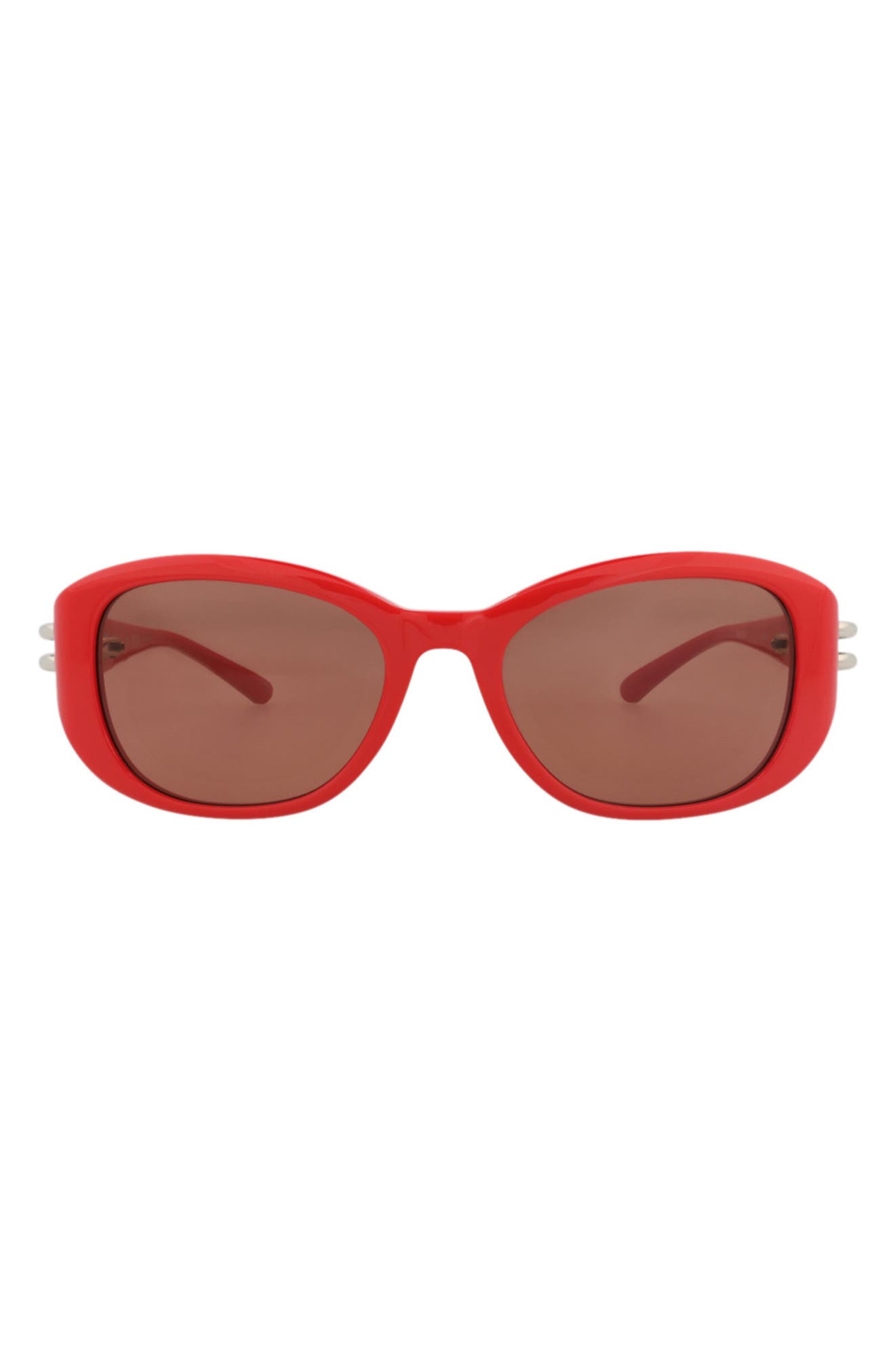 McQueen 54mm Oval Sunglasses