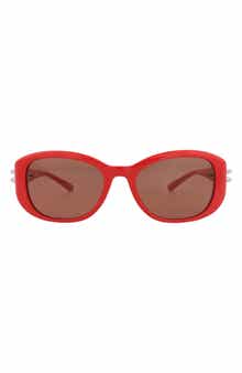54mm Oval Sunglasses