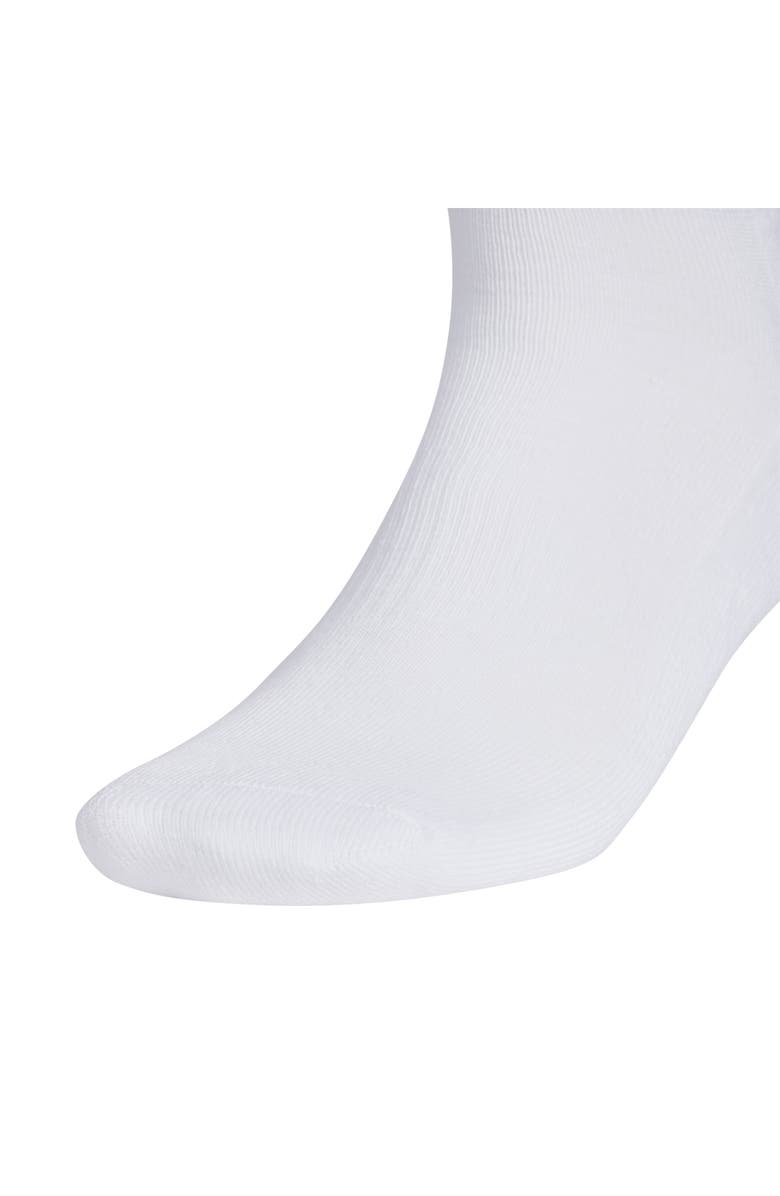 adidas Assorted 3-Pack Cushioned Crew Socks, Alternate, color, White/ Wonder Beige/ Beige