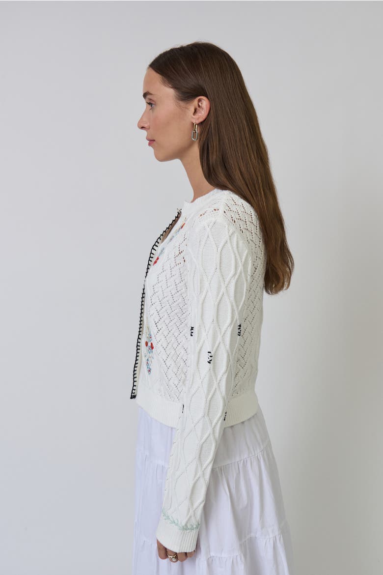 Jaden Embroidered Cardi, Alternate, color, MULTI