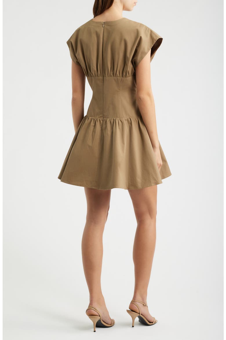 Hamish Minidress, Alternate, color, MOCHA