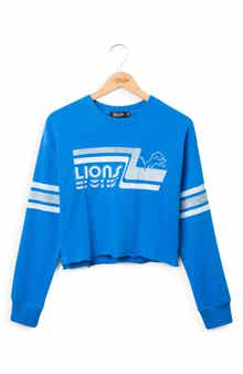 Detroit Lions Graphic Cropped Sweatshirt