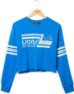 Junk Food Detroit Lions Graphic Cropped Sweatshirt