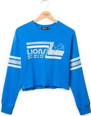 Junk Food Detroit Lions Graphic Cropped Sweatshirt
