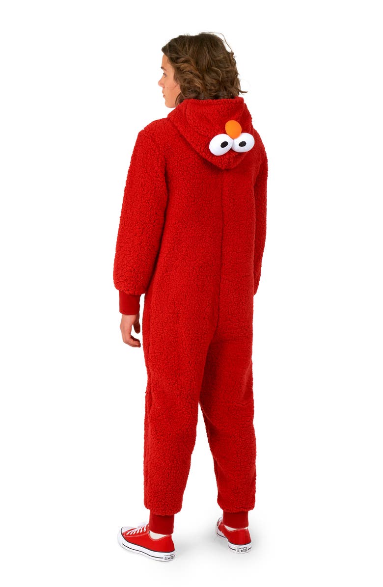 OppoSuits Kids' Sesame Street<sup>®</sup> Elmo Jumpsuit, Alternate, color, Red