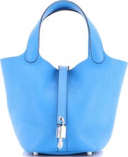 Pre-Owned Hermes Picotin Lock Bag Clemence PM