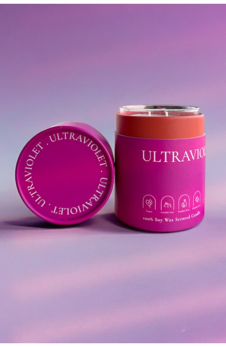 Pillowpia Ultraviolet Candle, Alternate, color, Ultraviolet 11 Oz