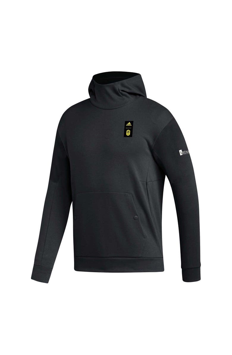 adidas Men's adidas Black Nashville SC 2023 Player Travel Pullover Hoodie, Alternate, color, 
