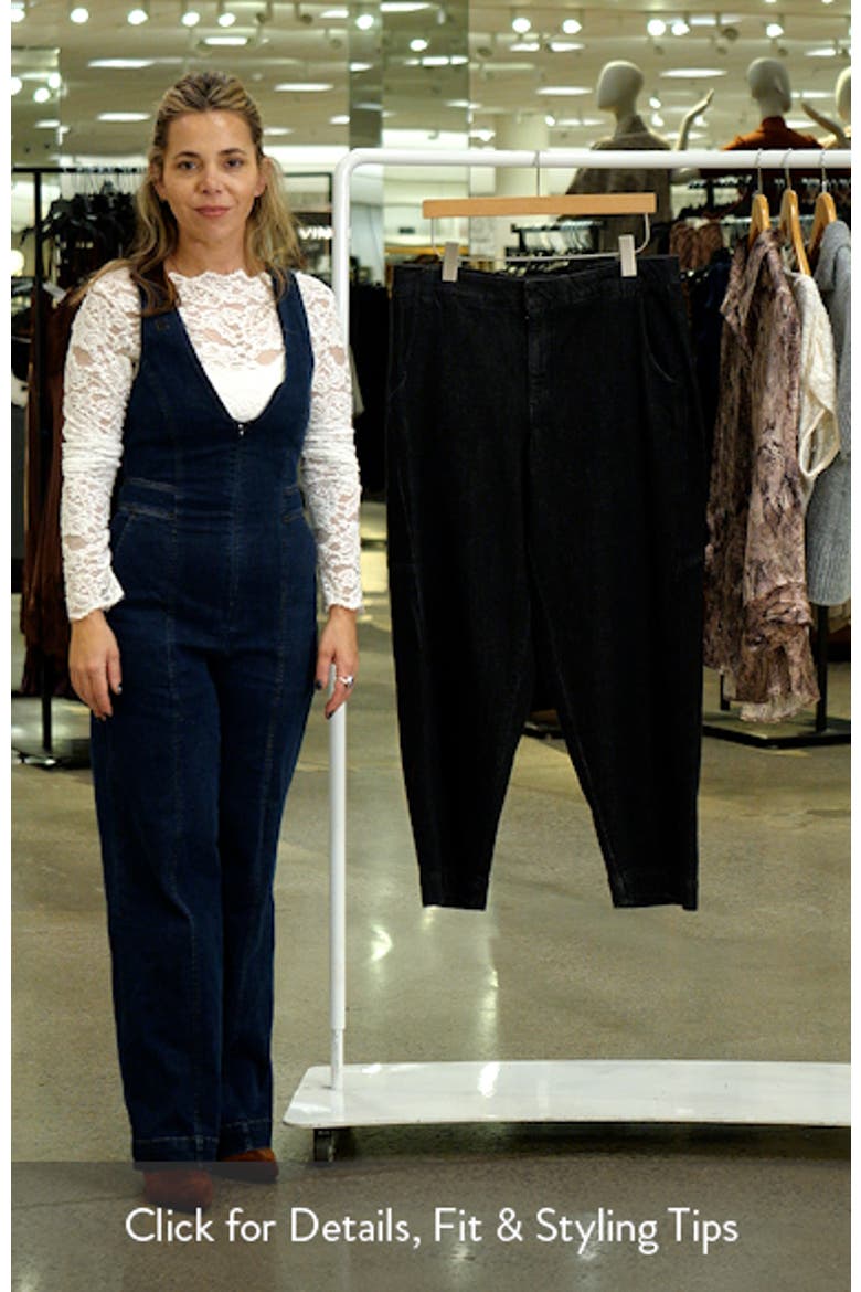 Skyrise Relaxed Barrel Leg Trouser Pants video