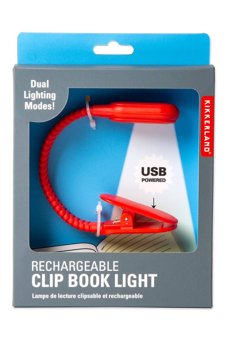Rechargeable Booklight, Alternate, color, RED