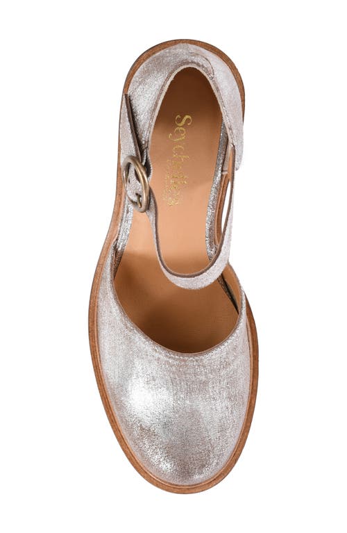 Seychelles Lock & Key Pump In Silver