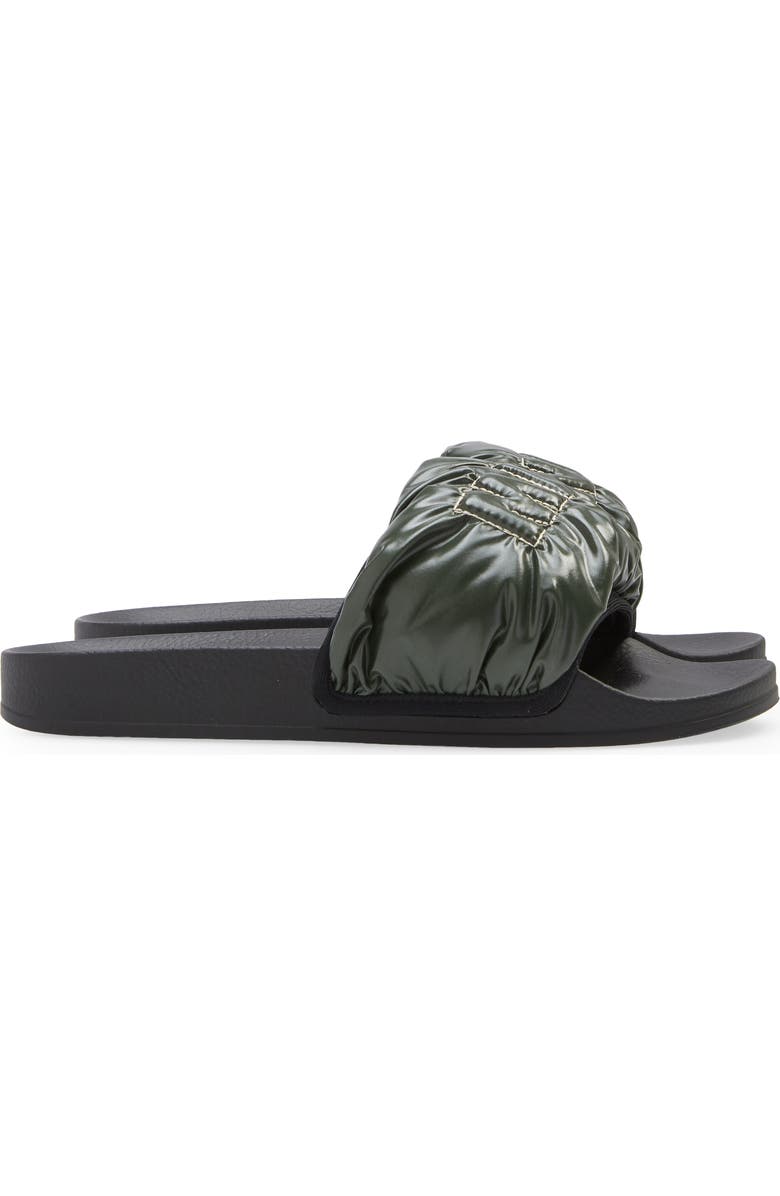 Marni Logo Puffy Pool Slide Sandal, Alternate, color,