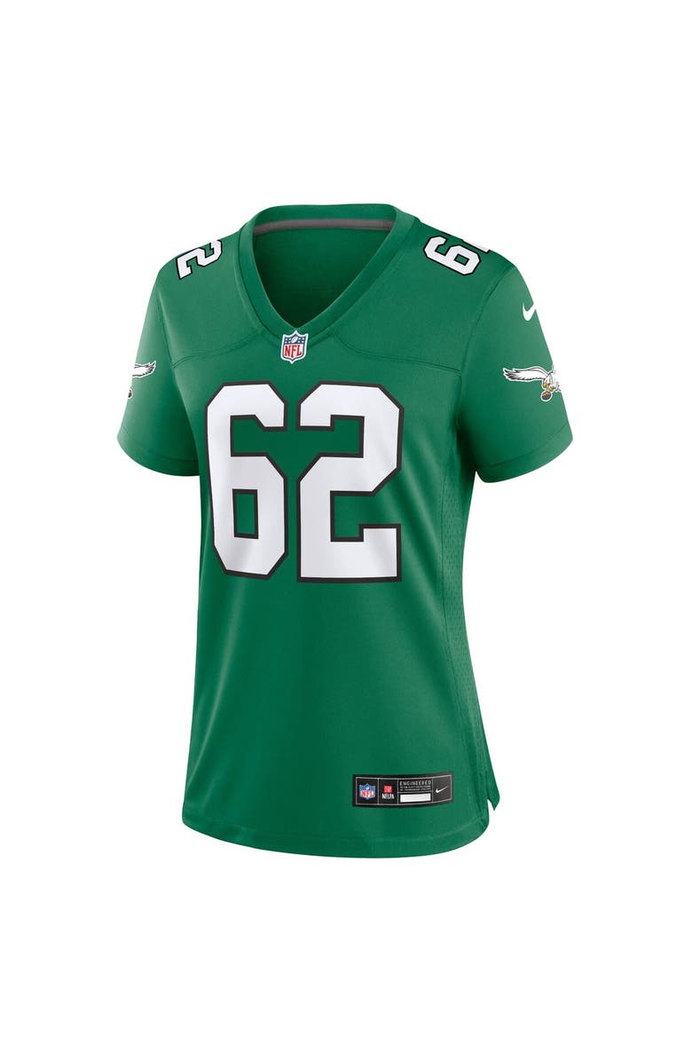 Nike Women's Nike Jason Kelce Kelly Green Philadelphia Eagles Player Jersey, Alternate, color, 