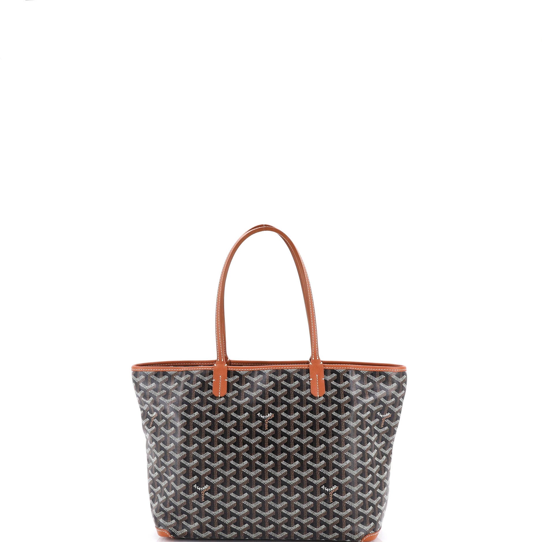 Pre-Owned Goyard Artois Tote Coated Canvas PM, Alternate, color, Black