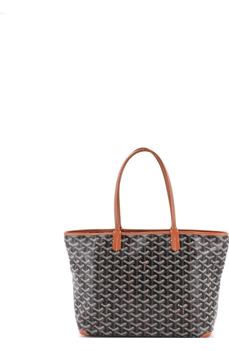 Pre-Owned Goyard Artois Tote Coated Canvas PM, Alternate, color, Black