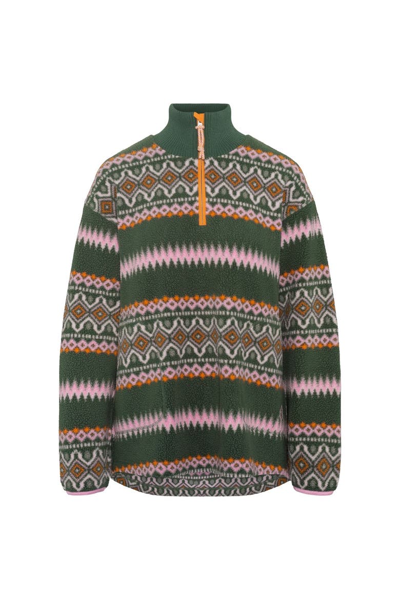 Ruthie Midlayer 1/2-Zip Shirt - Women's, Alternate, color, Thyme