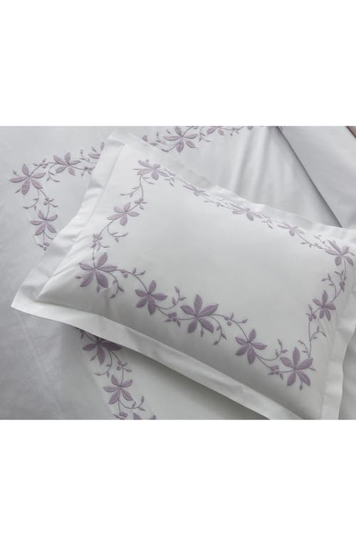 Matouk Callista Count Cotton Percale Sham