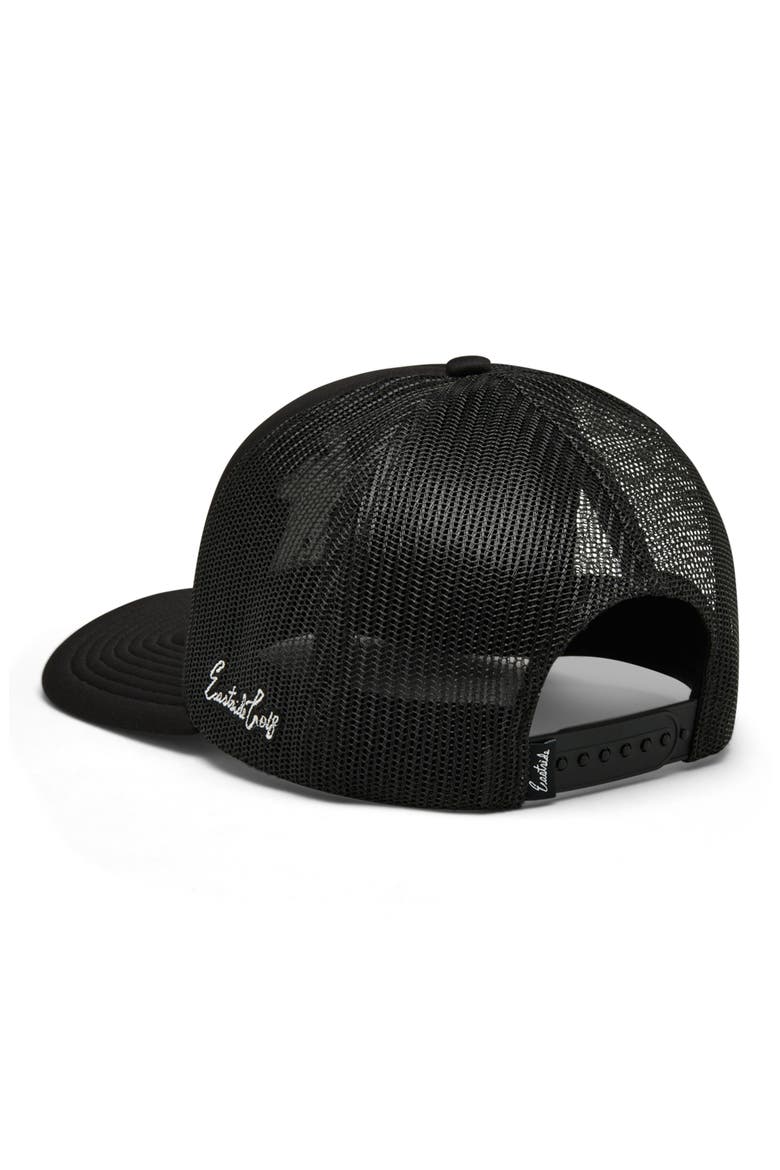 Golf Trucker Hat, Alternate, color, BLACK