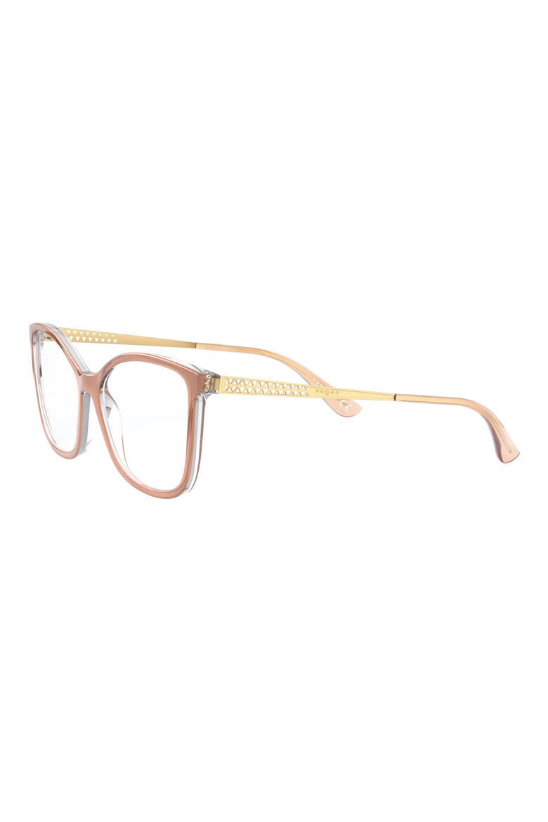 54mm Butterfly Optical Glasses, Alternate, color, PINK