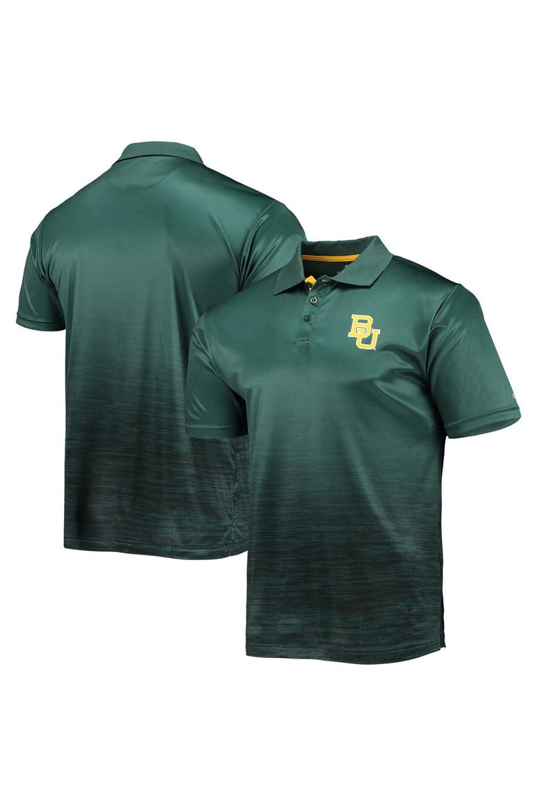 Men's Colosseum Green Baylor Bears Marshall Polo, Main, color, Green