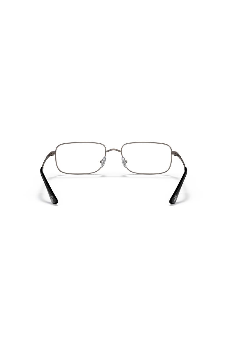 57mm Rectangle optical glasses, Alternate, color, Grey