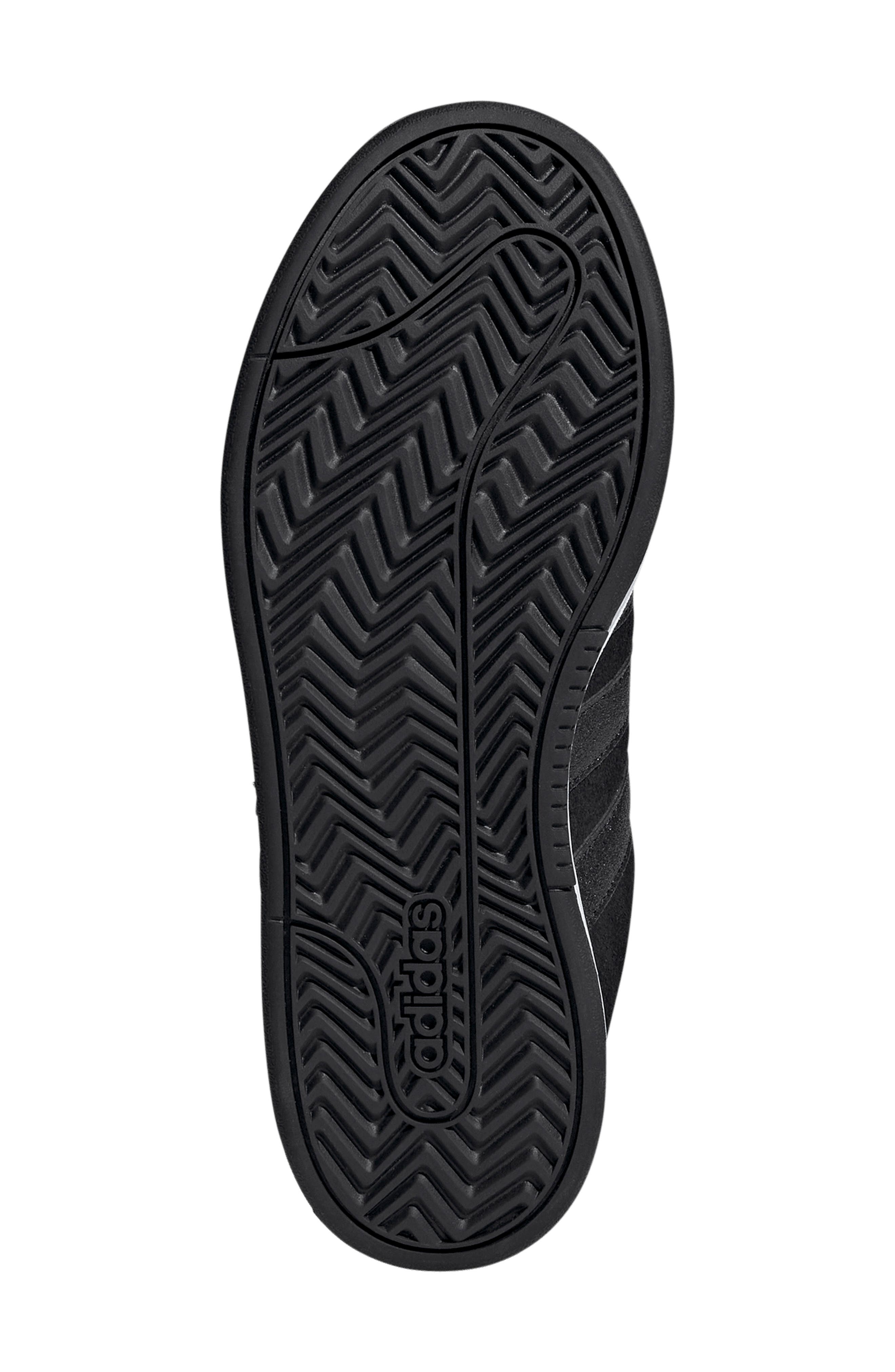 adidas Grand Court Alpha Sneaker, Alternate, color, Core Black/ Black/ White