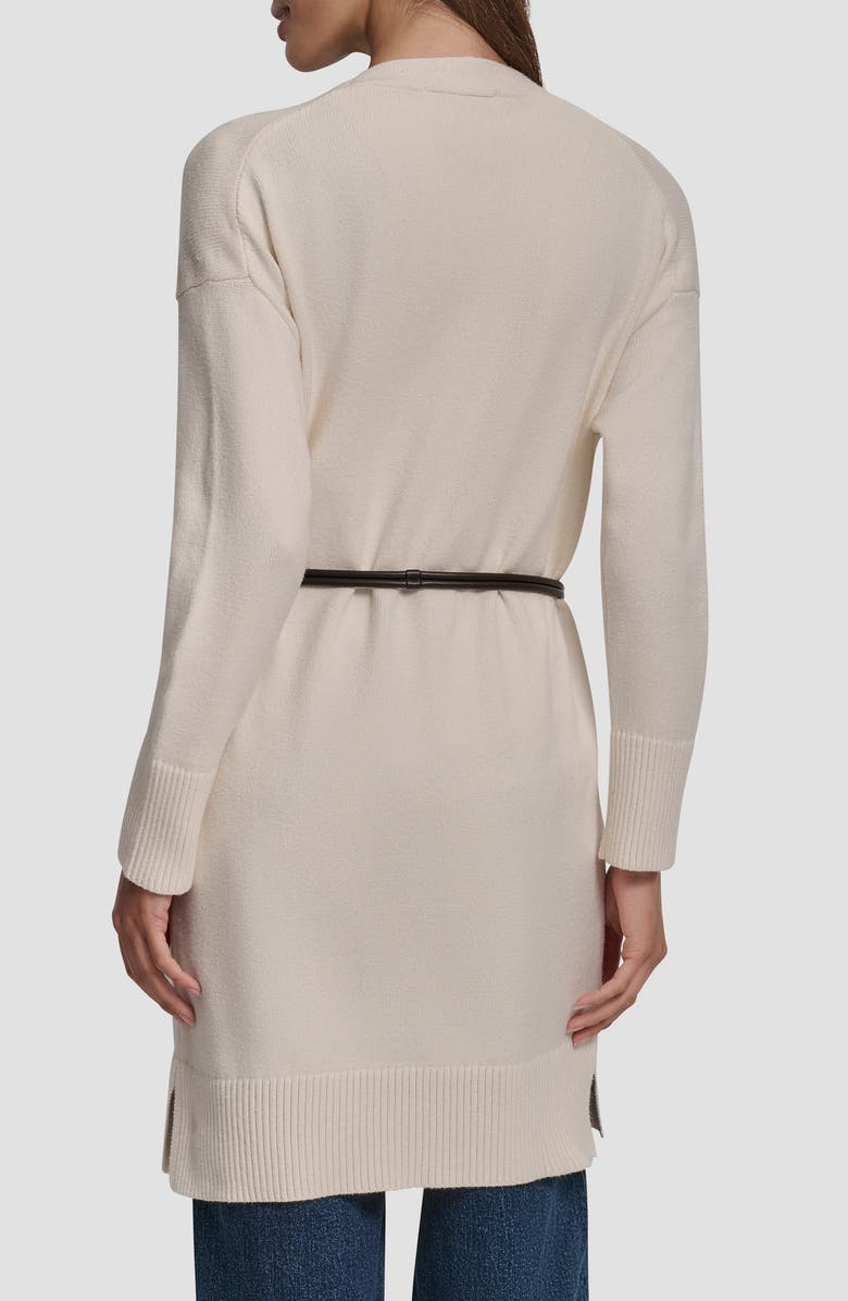 DKNY Jeans Relaxed Cardigan, Alternate, color, Blonde/ Brown