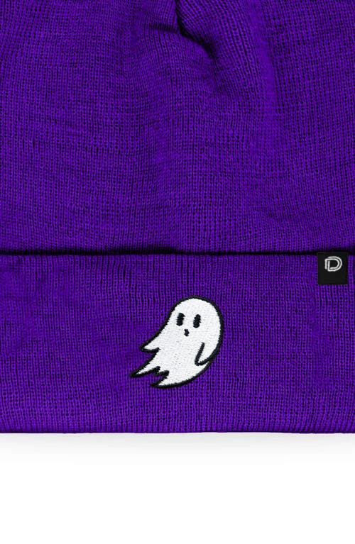 Dalix Ghost Beanie In Purple