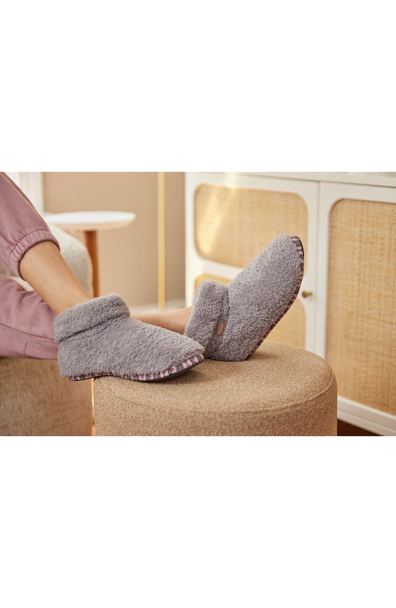 Feelgoodz Women's Cloud Slipper Indoor Ankle Bootie House Shoes, Alternate, color, Azalea